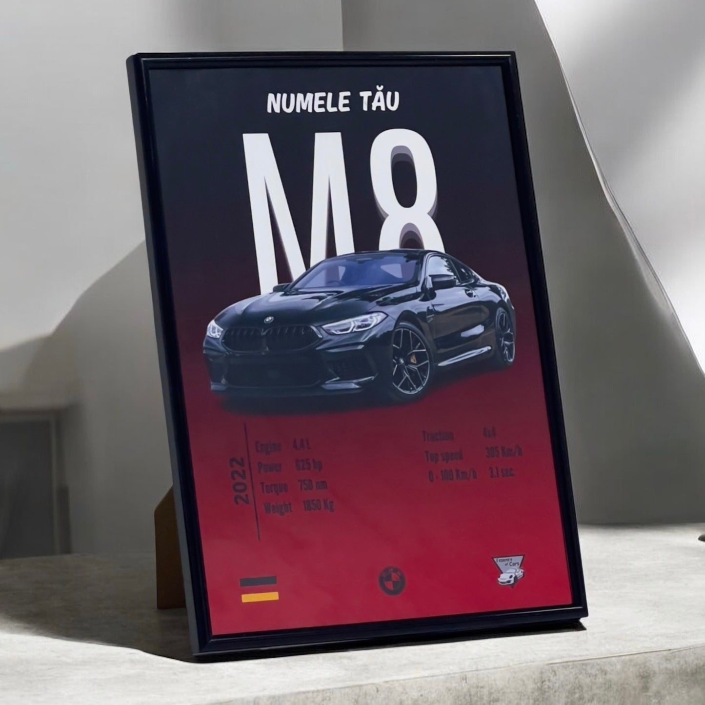 Tablou auto personalizat