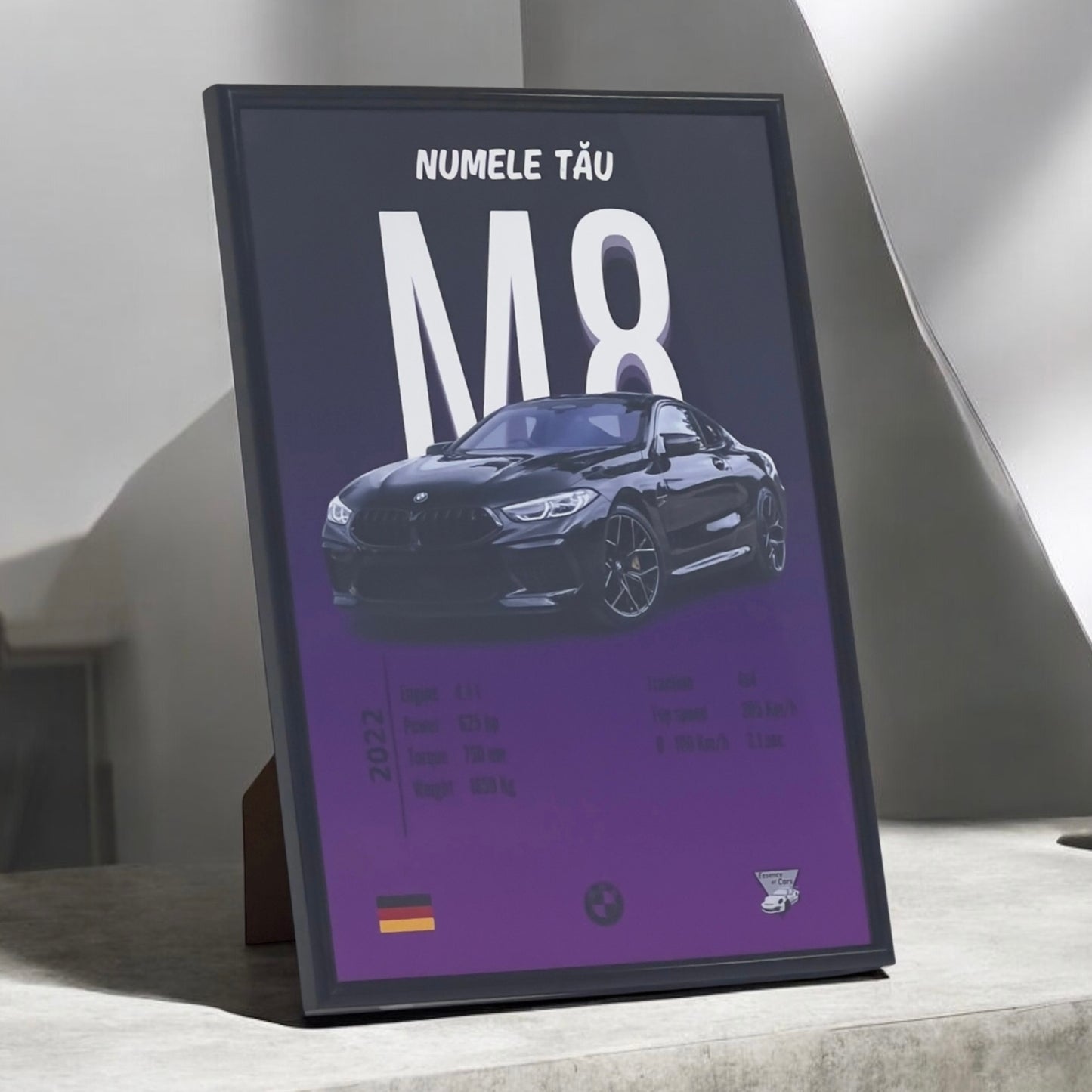Tablou auto personalizat