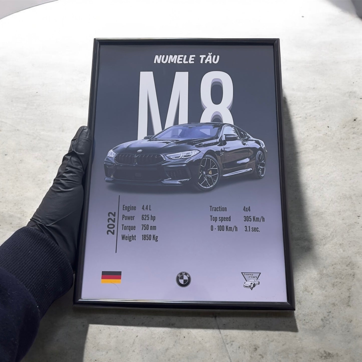 Tablou auto personalizat